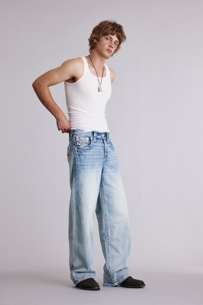 Arther Baggy 2 Jeans in Light Wash