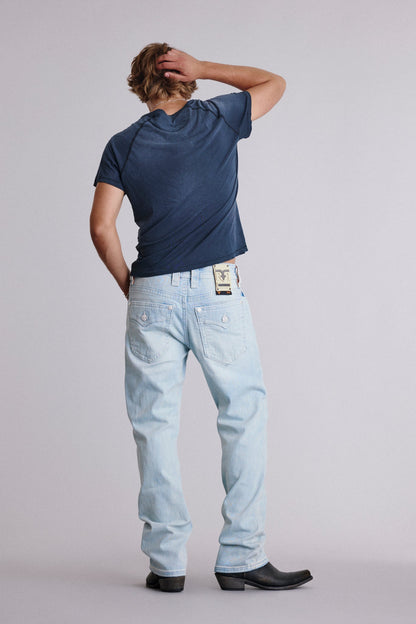 Clark Relaxed Straight in Super Light Wash