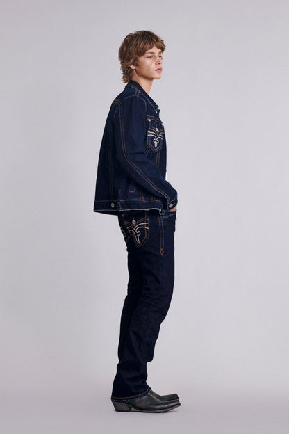 Arther Bootcut Jeans in Rinse