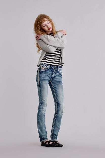 Edaline Straight Jeans