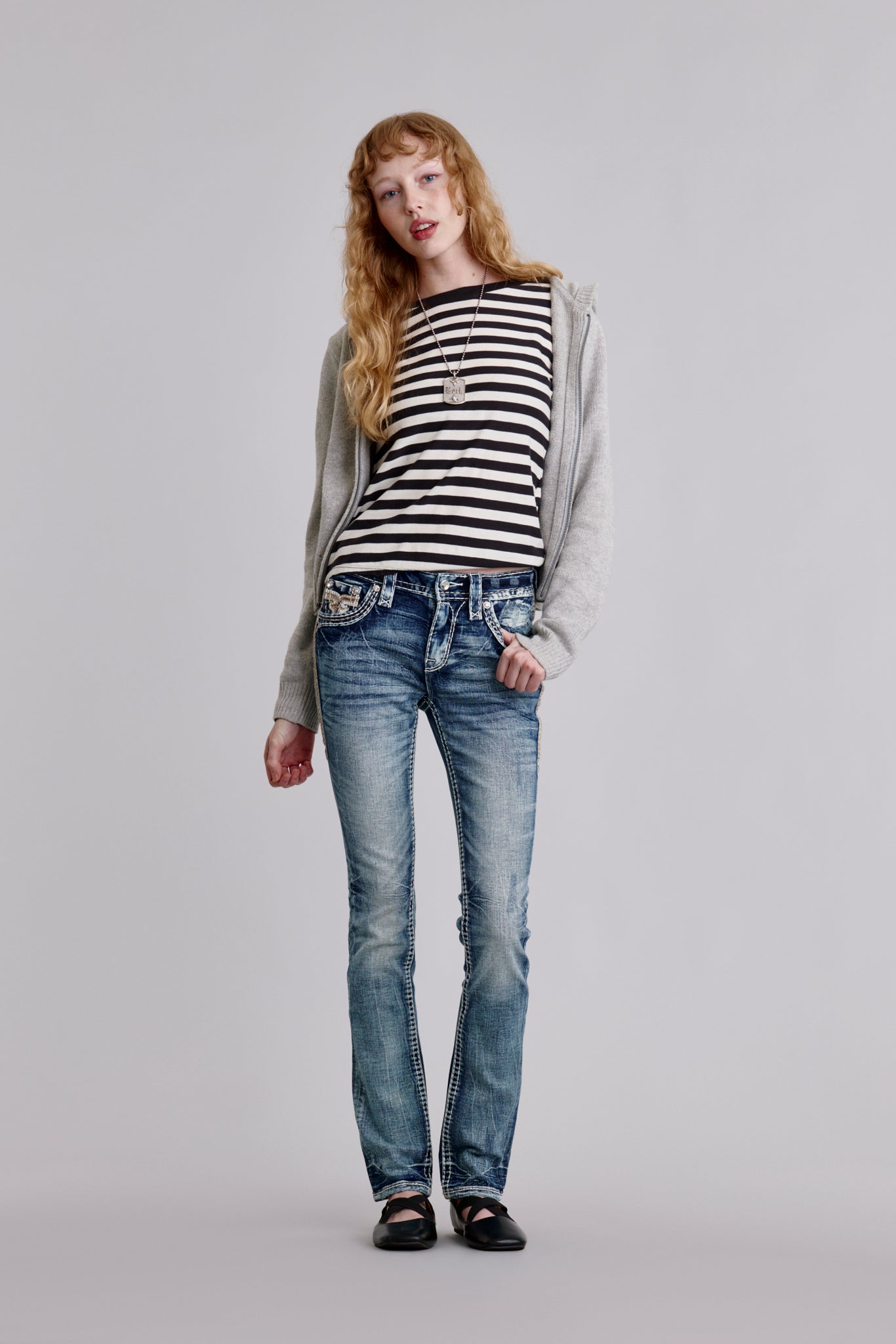 Edaline Straight Jeans