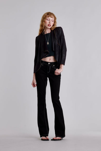 Lana Bootcut Jeans in Black