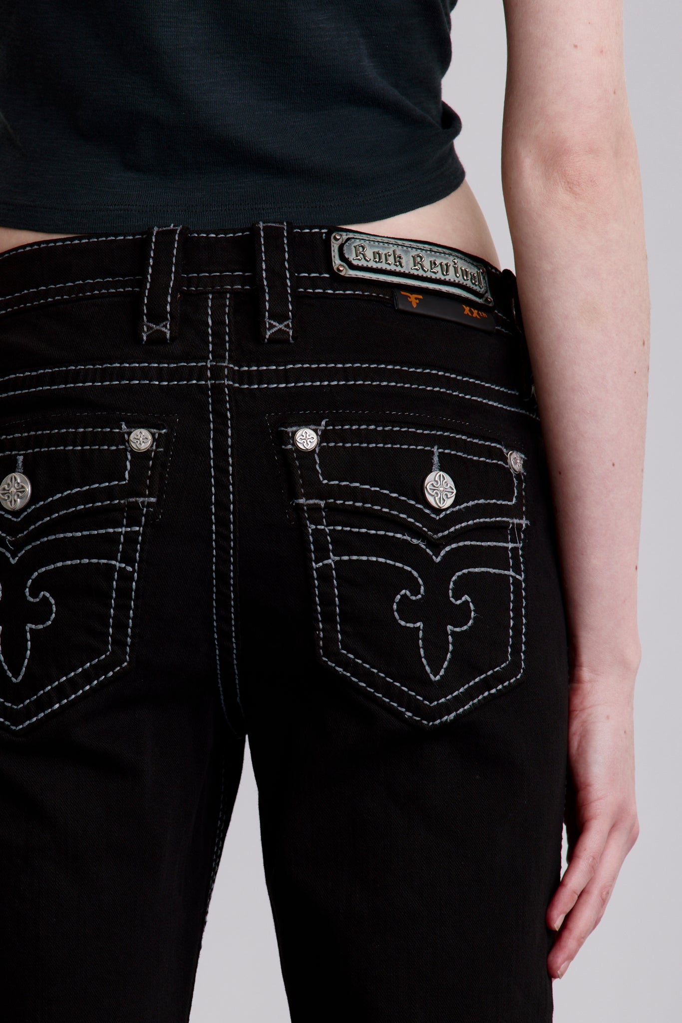 Lana Bootcut Jeans in Black