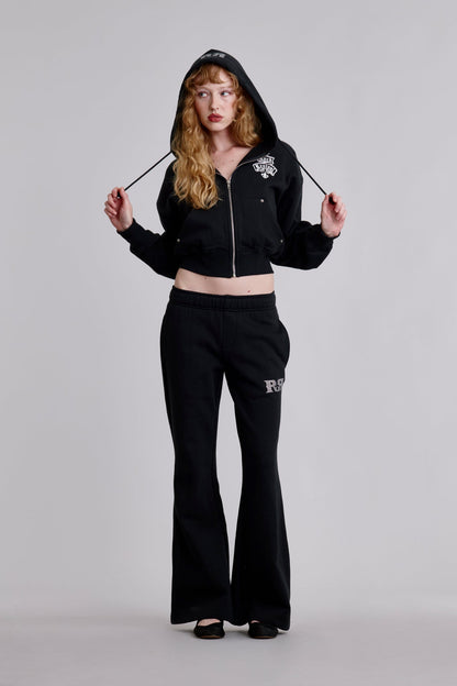 Chrome Flame Flare Sweatpants