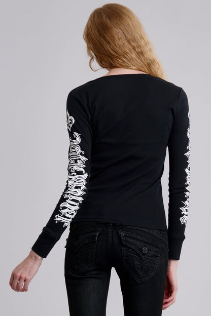 Gothic Cross Long Sleeve