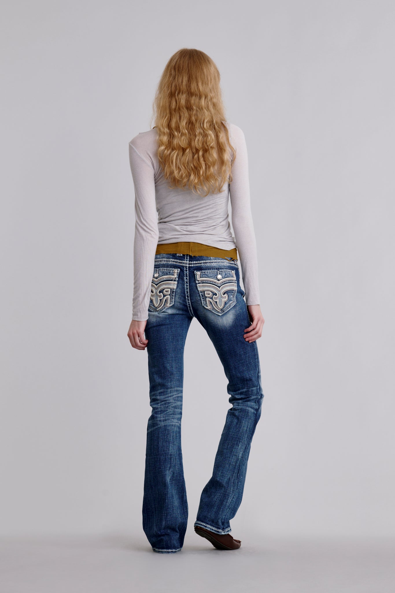 Yucca Bootcut Jeans in Medium Blue
