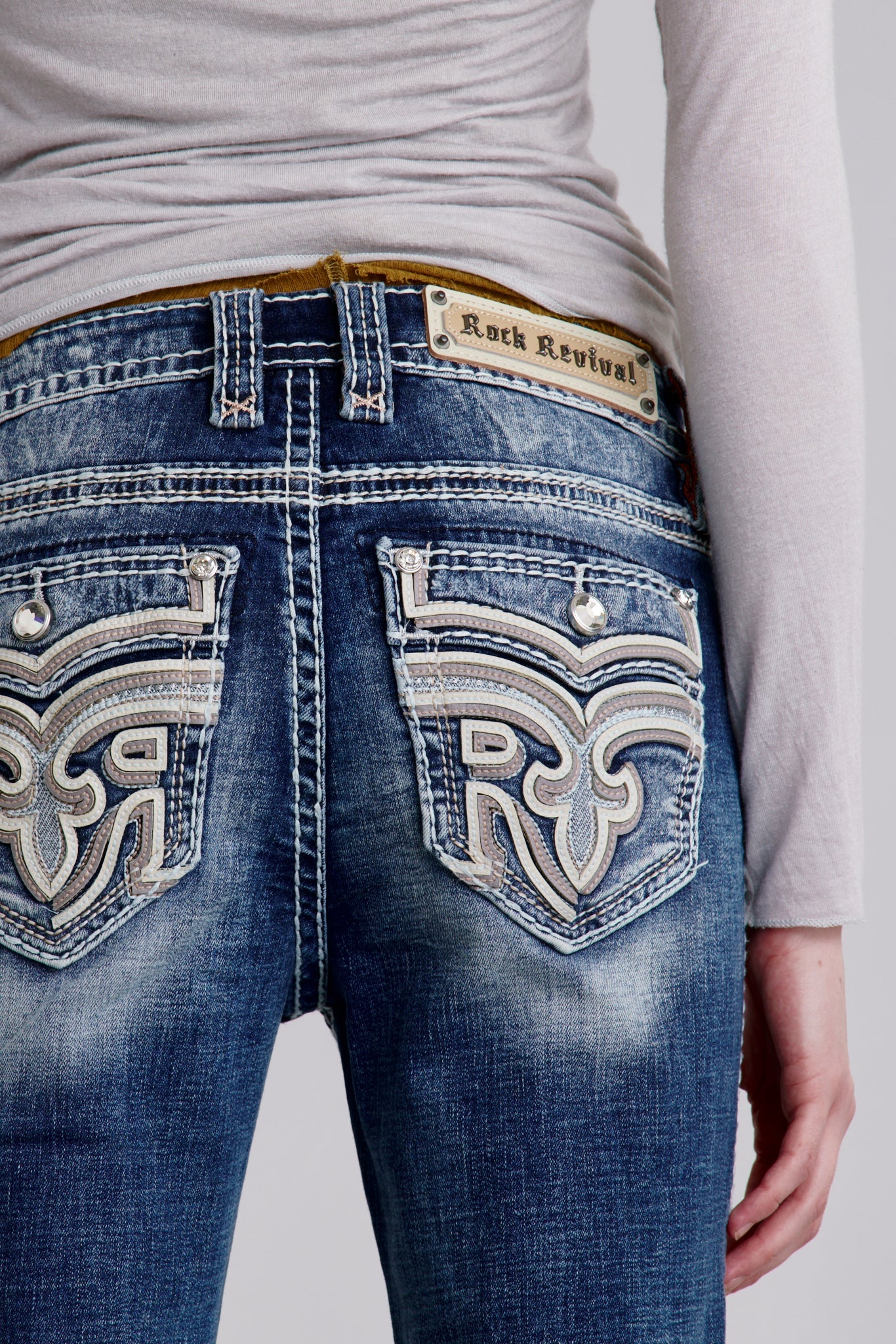 Yucca Bootcut Jeans in Medium Blue