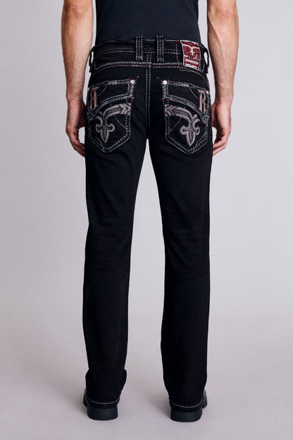 Tyrone Straight Jeans in Black