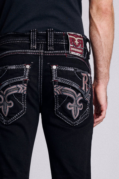 Tyrone Straight Jeans in Black