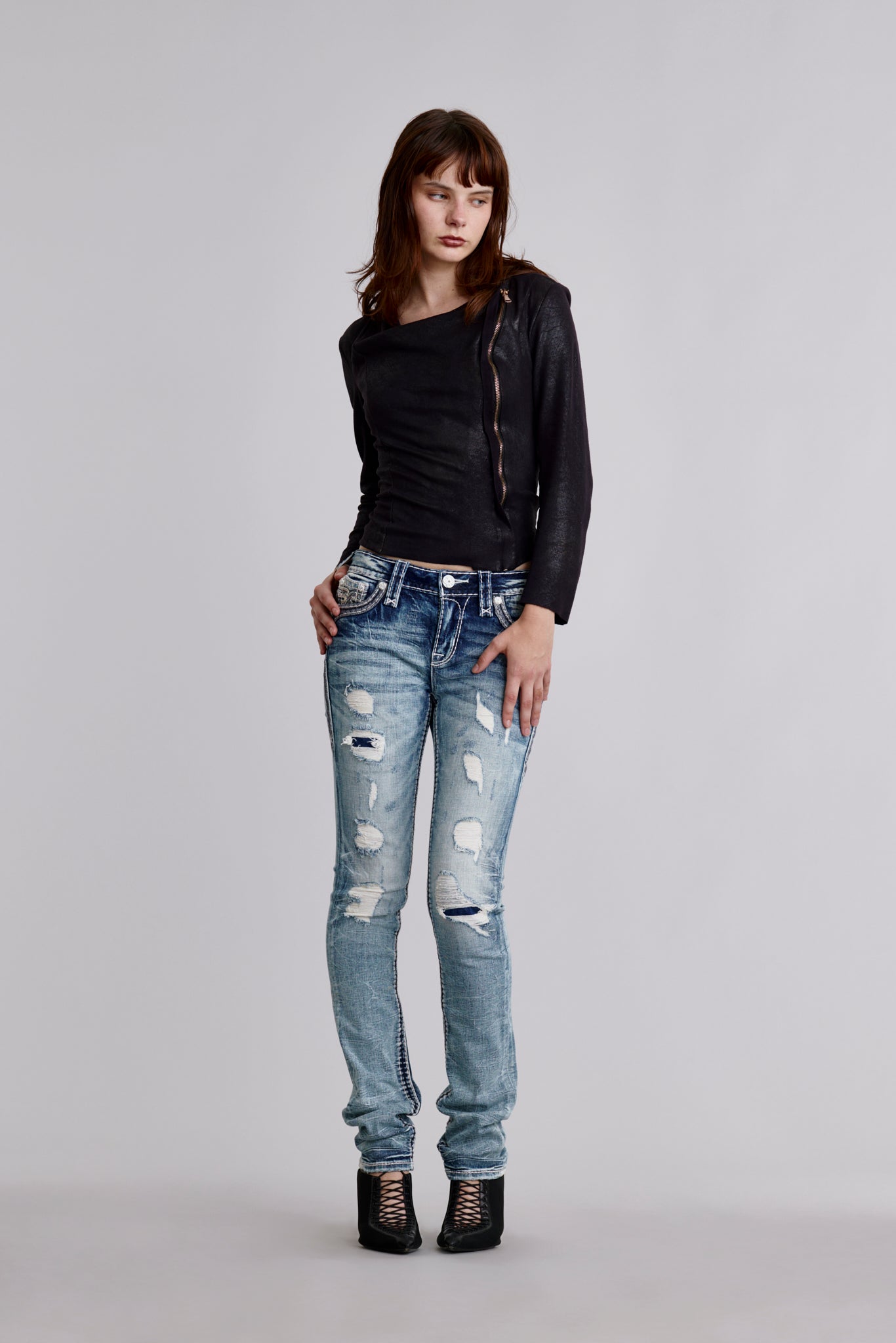 Joelle Straight Jeans
