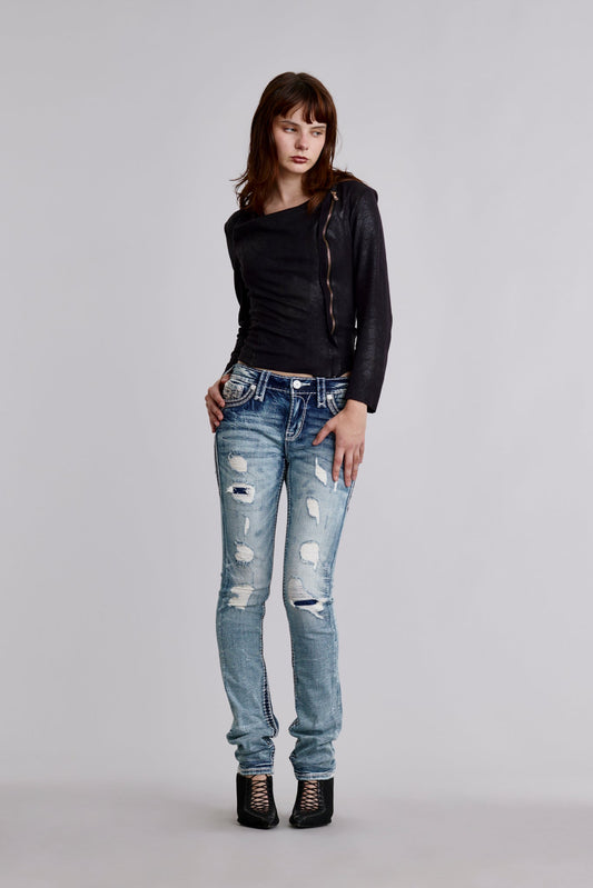 Joelle Straight Jeans