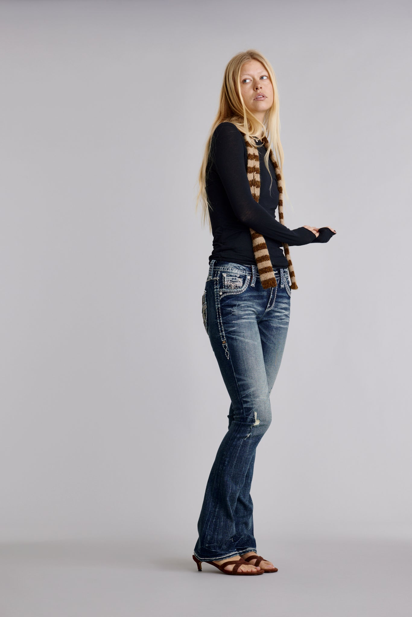 Emrose Bootcut Jeans in Dark Wash