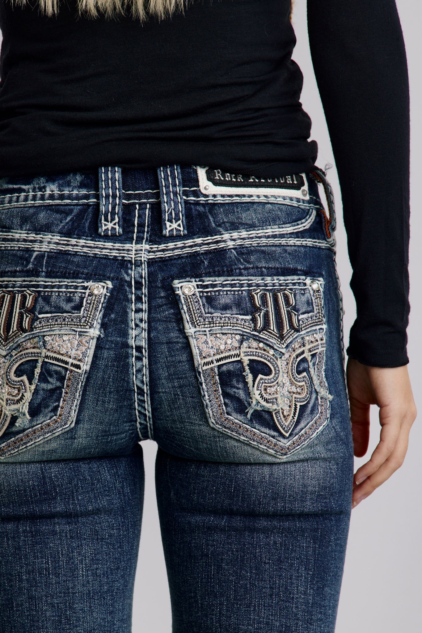 Emrose Bootcut Jeans in Dark Wash