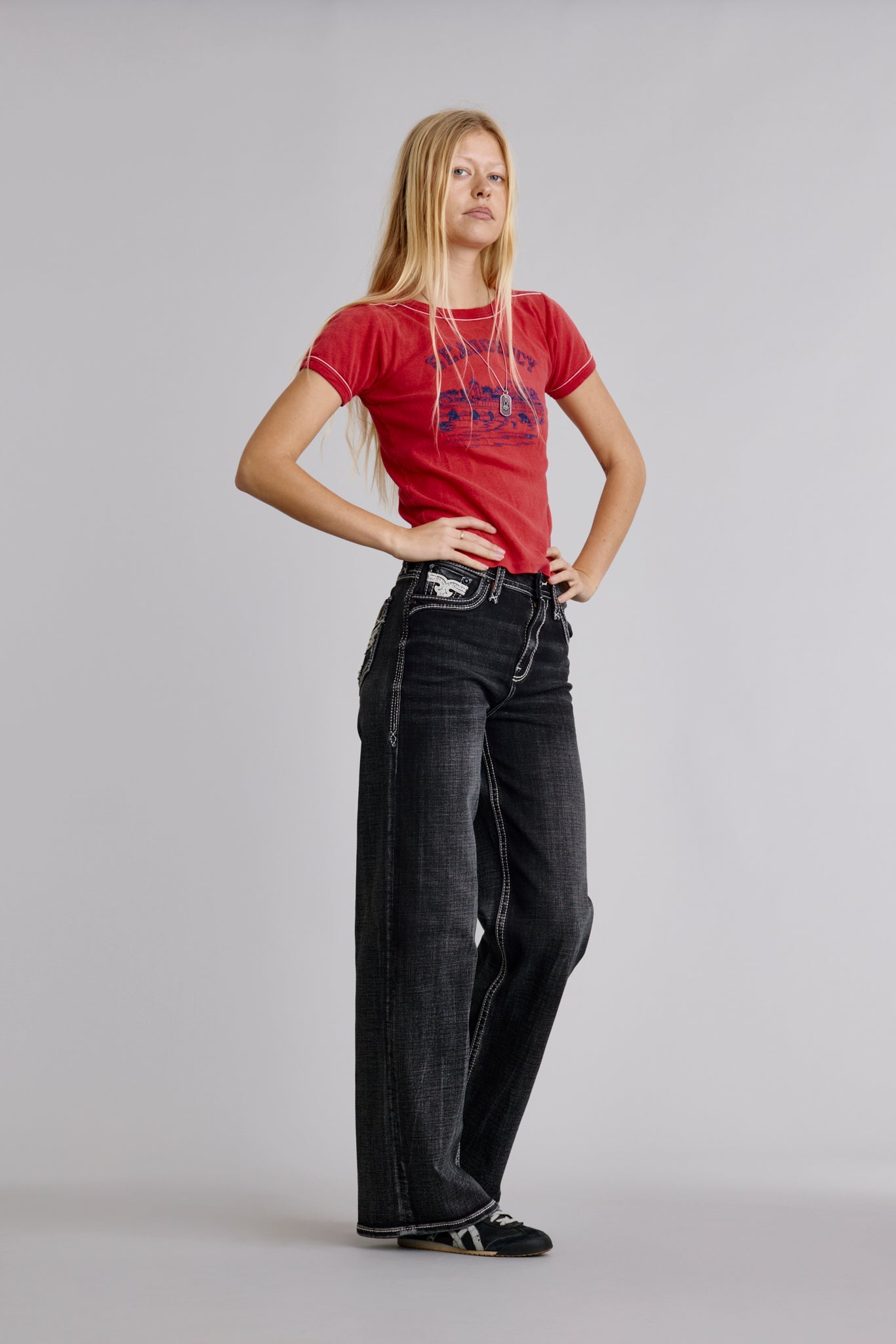 Kiella High Rise Baggy Jeans