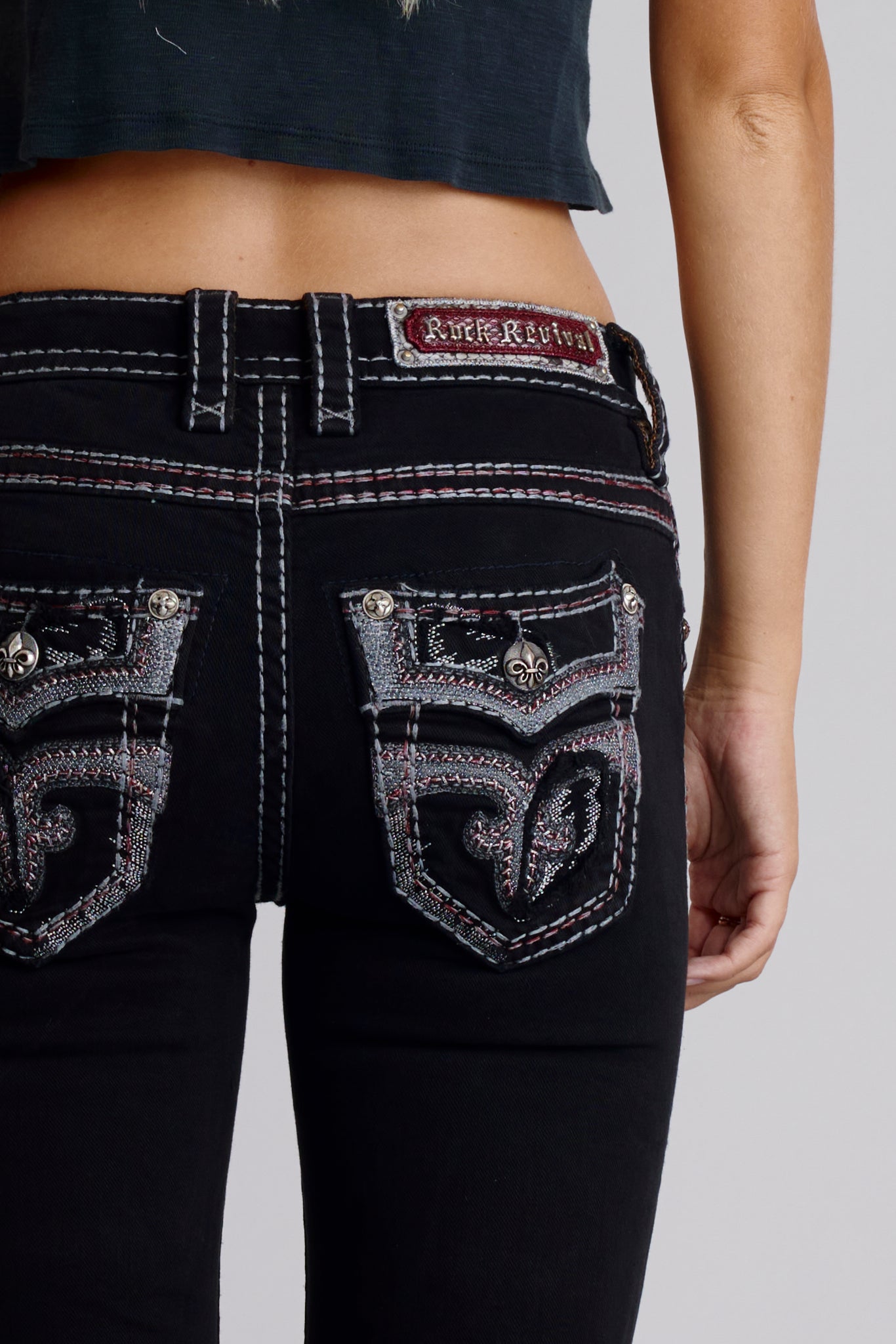 Elias Bootcut Jeans in Black