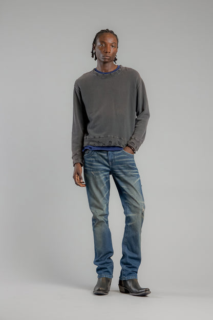 Arther Straight Jeans in Vintage Blue