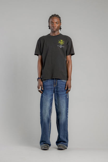 Thorne Baggy 3 Jeans in Dark Blue