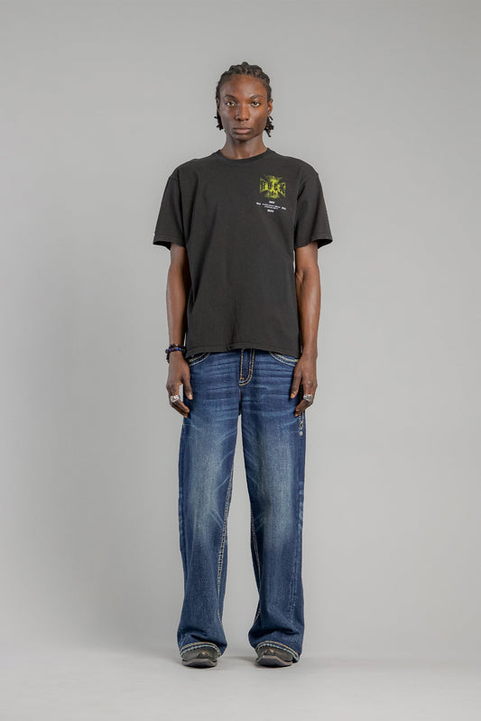 Thorne Baggy 3 Jeans in Dark Blue