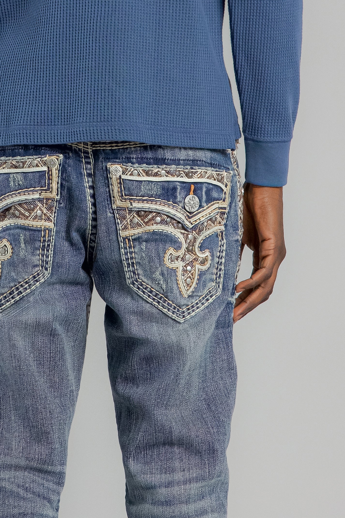 Brayen Straight Jeans in Dark Blue