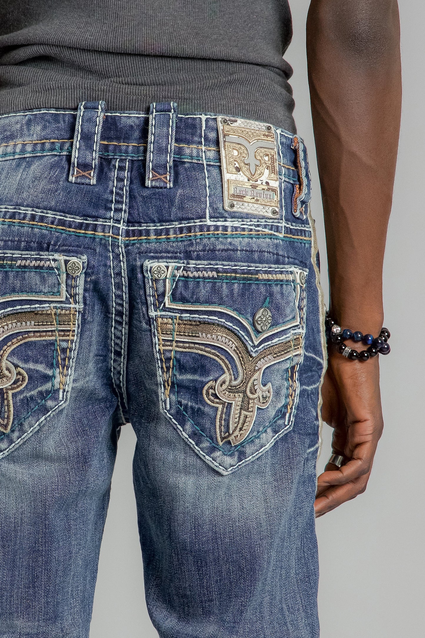 Brooks Alt Straight Jeans in Dark Blue