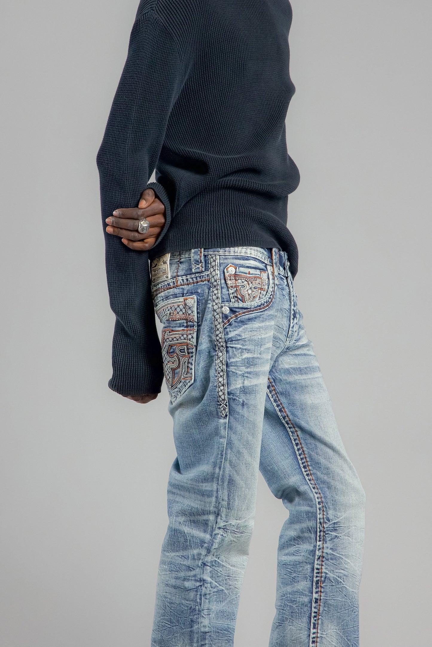 Esme Bootcut Jeans in Light Blue