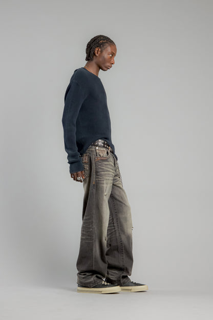 Milton Relaxed Baggy 2 Jeans in Vintage Black