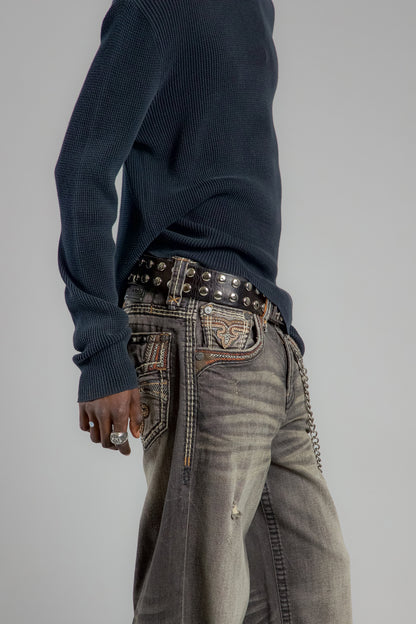 Milton Relaxed Baggy 2 Jeans in Vintage Black