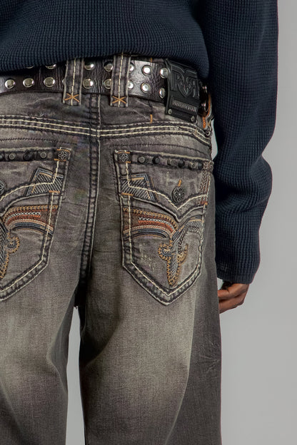 Milton Relaxed Baggy 2 Jeans in Vintage Black