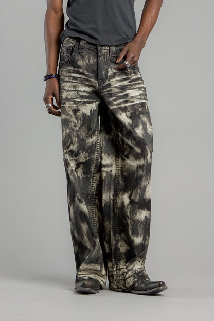 Newton Baggy 3 Jeans in Storm Coating