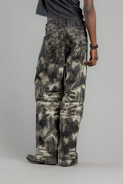 Newton Baggy 3 Jeans in Storm Coating