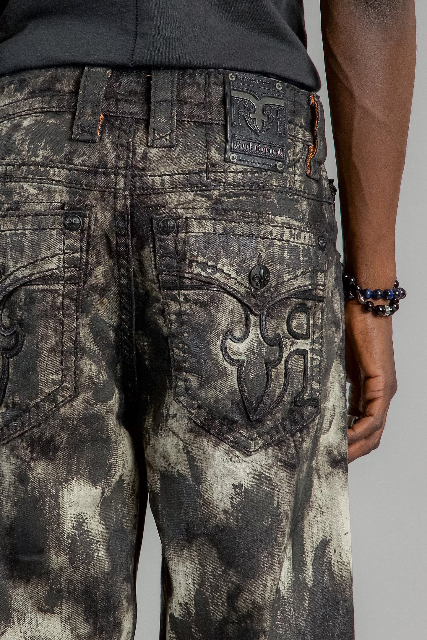 Newton Baggy 3 Jeans in Storm Coating