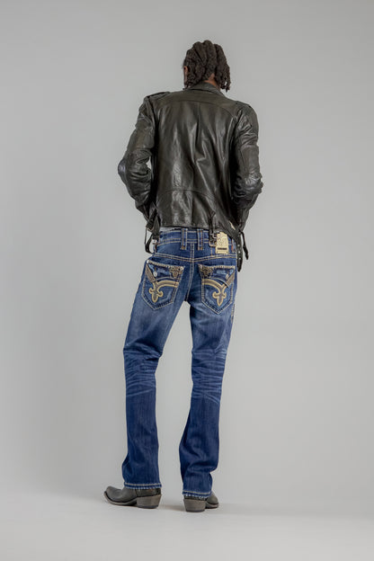 Prarie Bootcut Jeans in Dark Blue