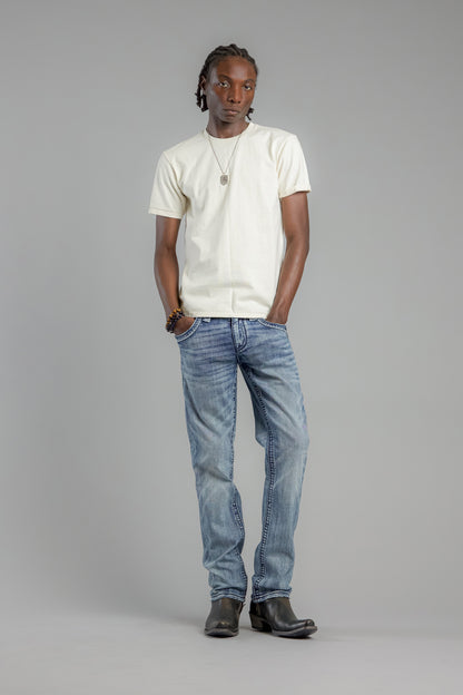 Richie Straight Jeans in Light Blue