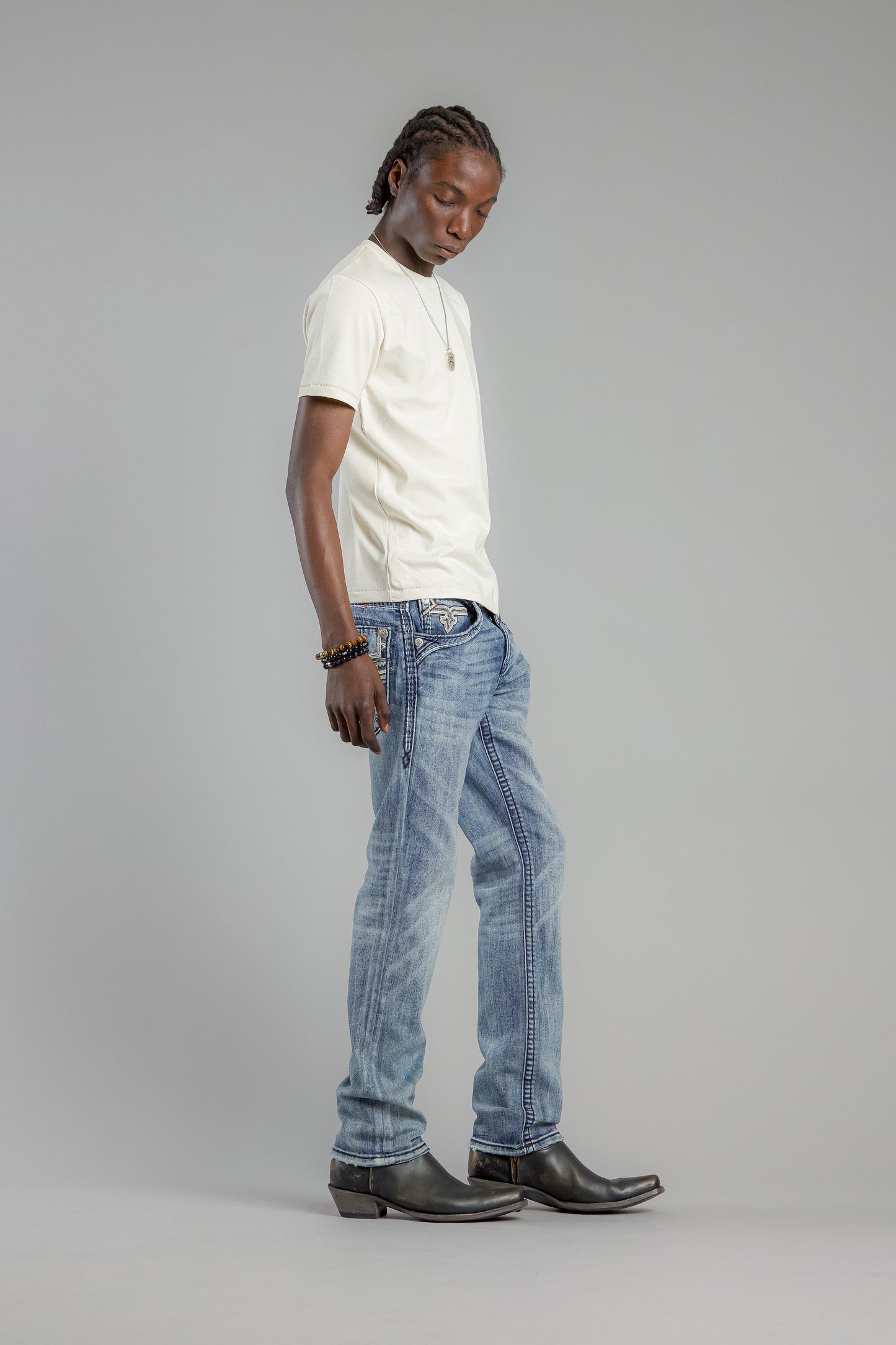 Richie Straight Jeans in Light Blue