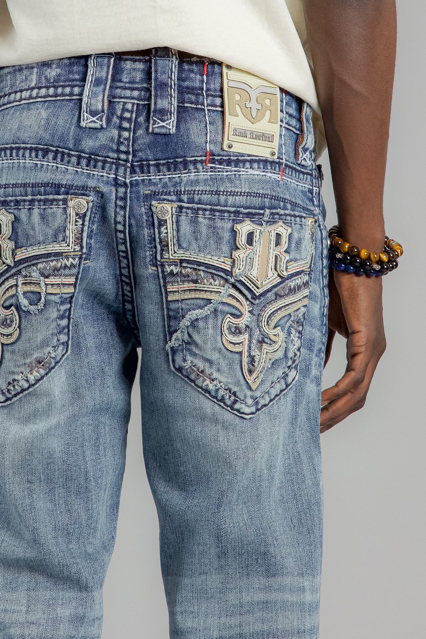Richie Straight Jeans in Light Blue