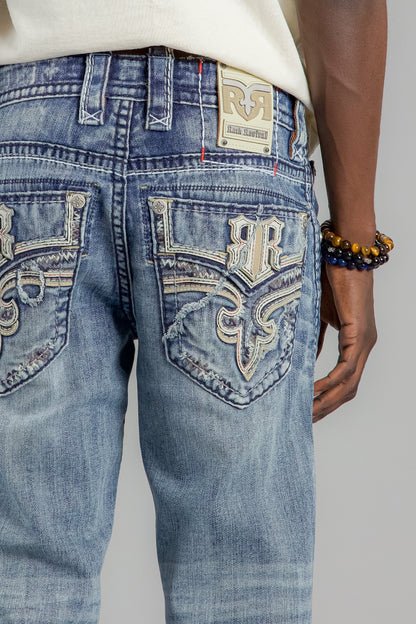 Richie Straight Jeans in Light Blue