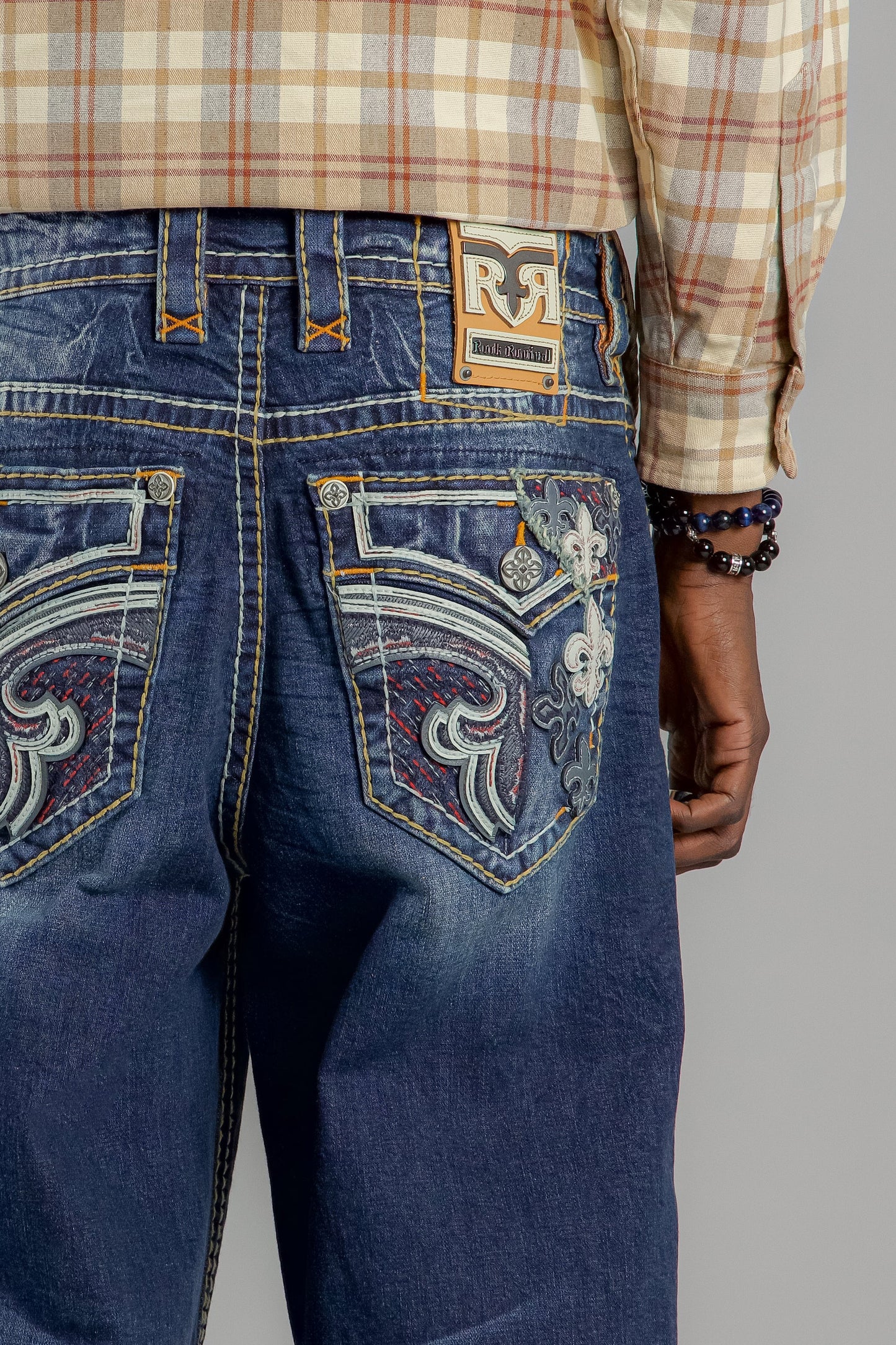 Thorne Baggy 3 Jeans in Dark Blue