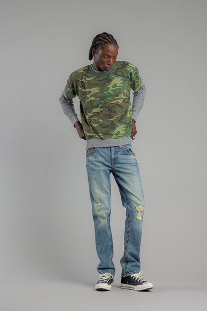 Wes Straight Jeans Light Vintage Blue
