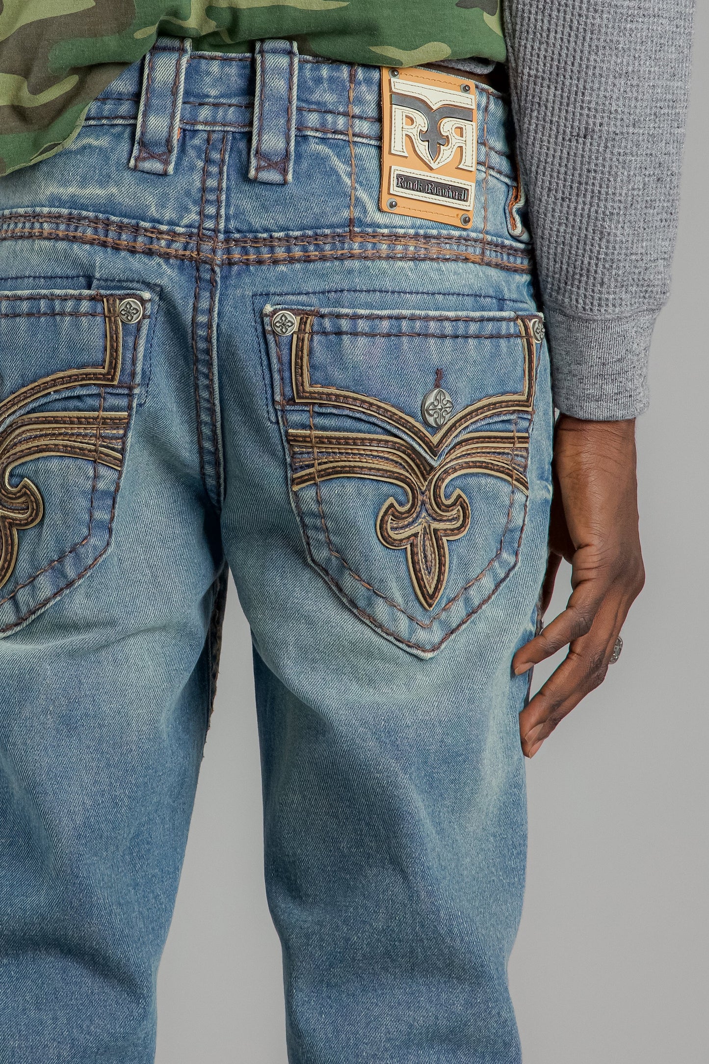 Wes Straight Jeans Light Vintage Blue