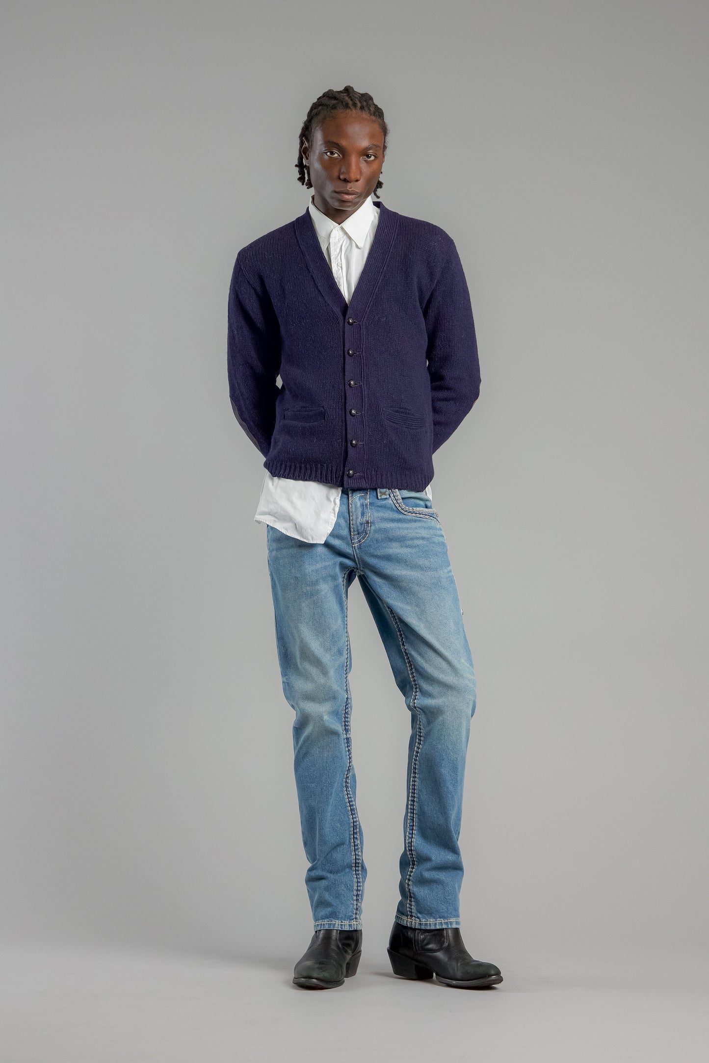 Wes Straight Jeans Vintage Blue