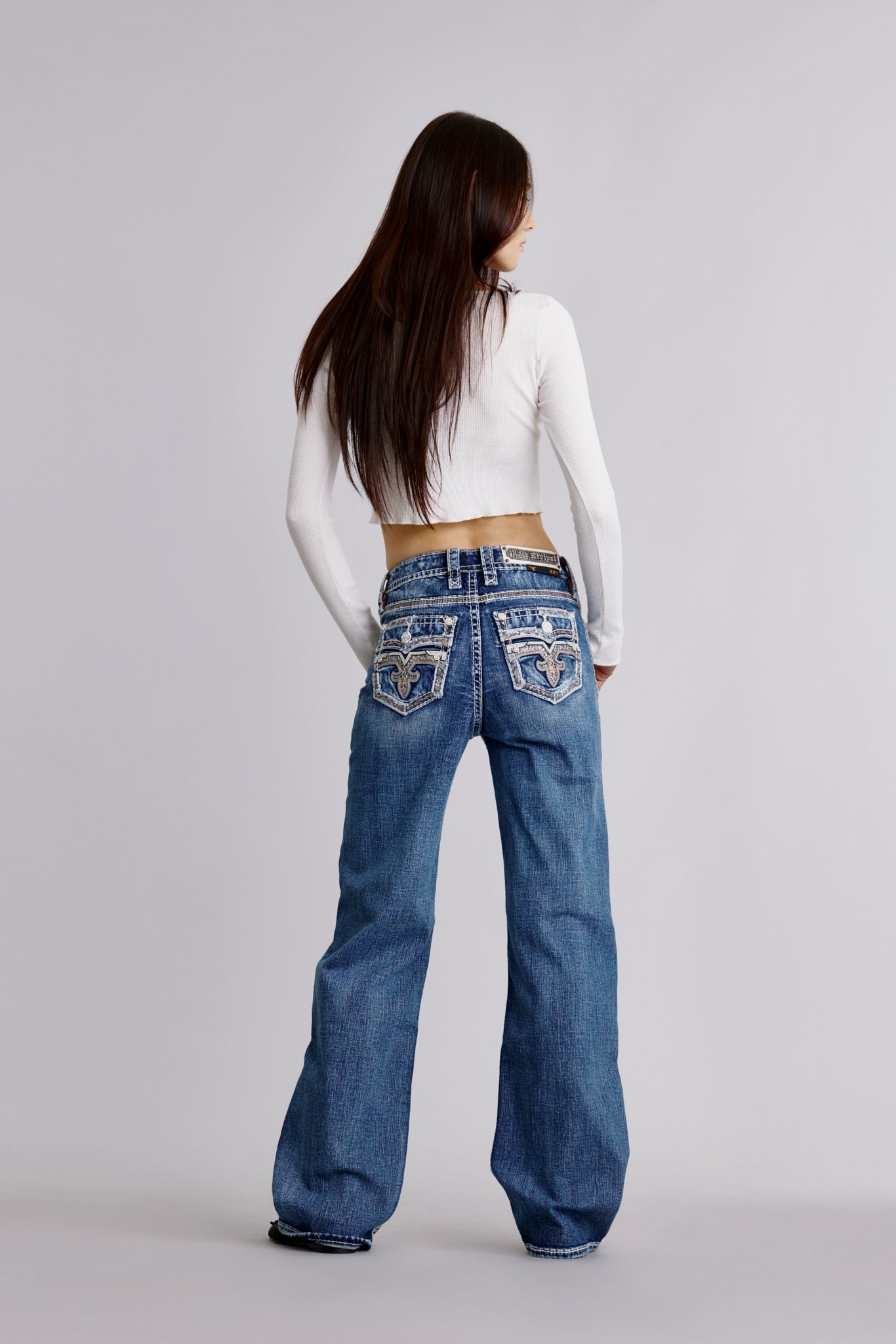 Hallie High Rise Wide Leg Jeans
