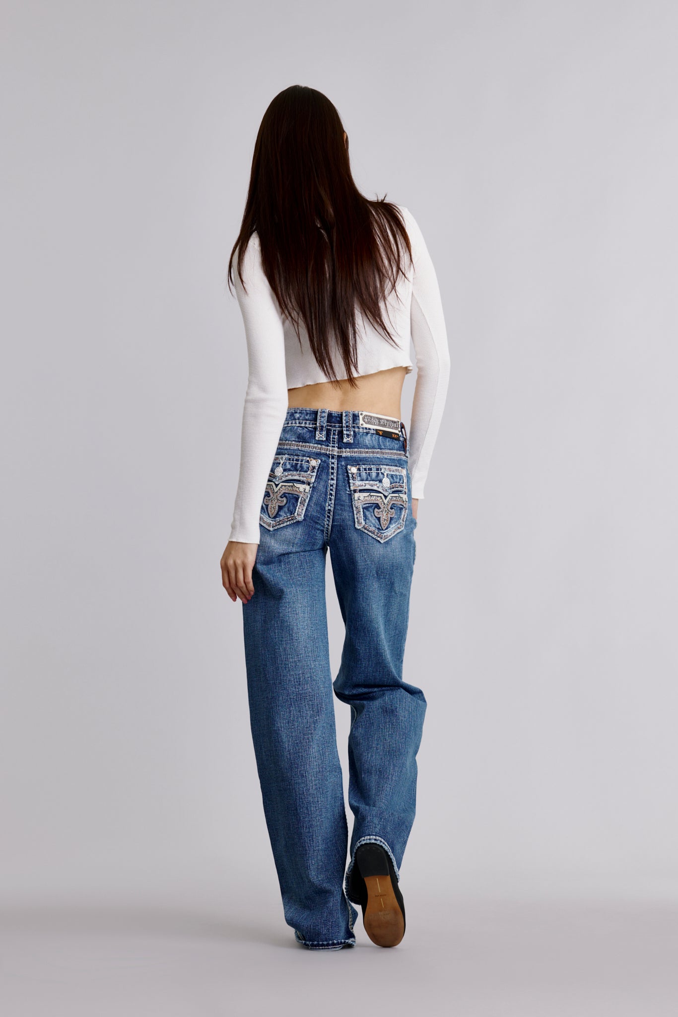 Hallie High Rise Wide Leg Jeans