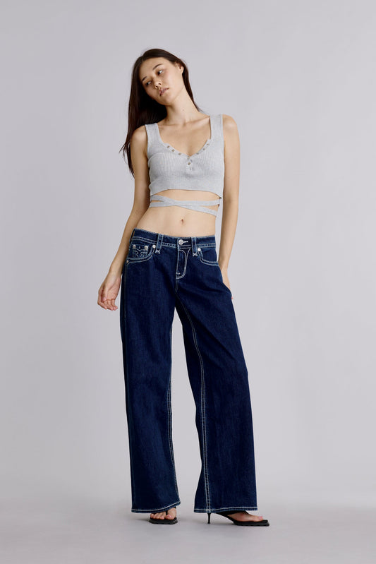 Lana Low-Rise Baggy Jeans