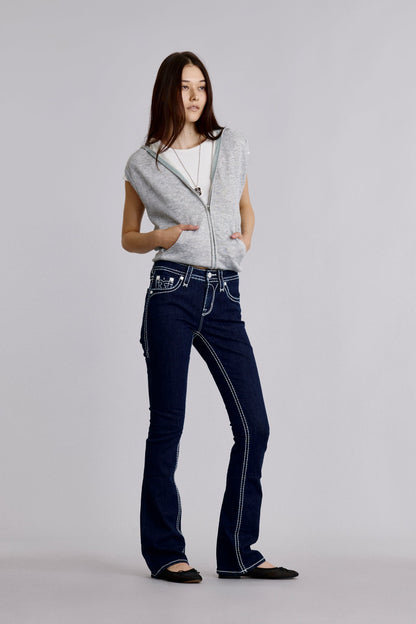 Titania Bootcut Jeans in Dark Wash