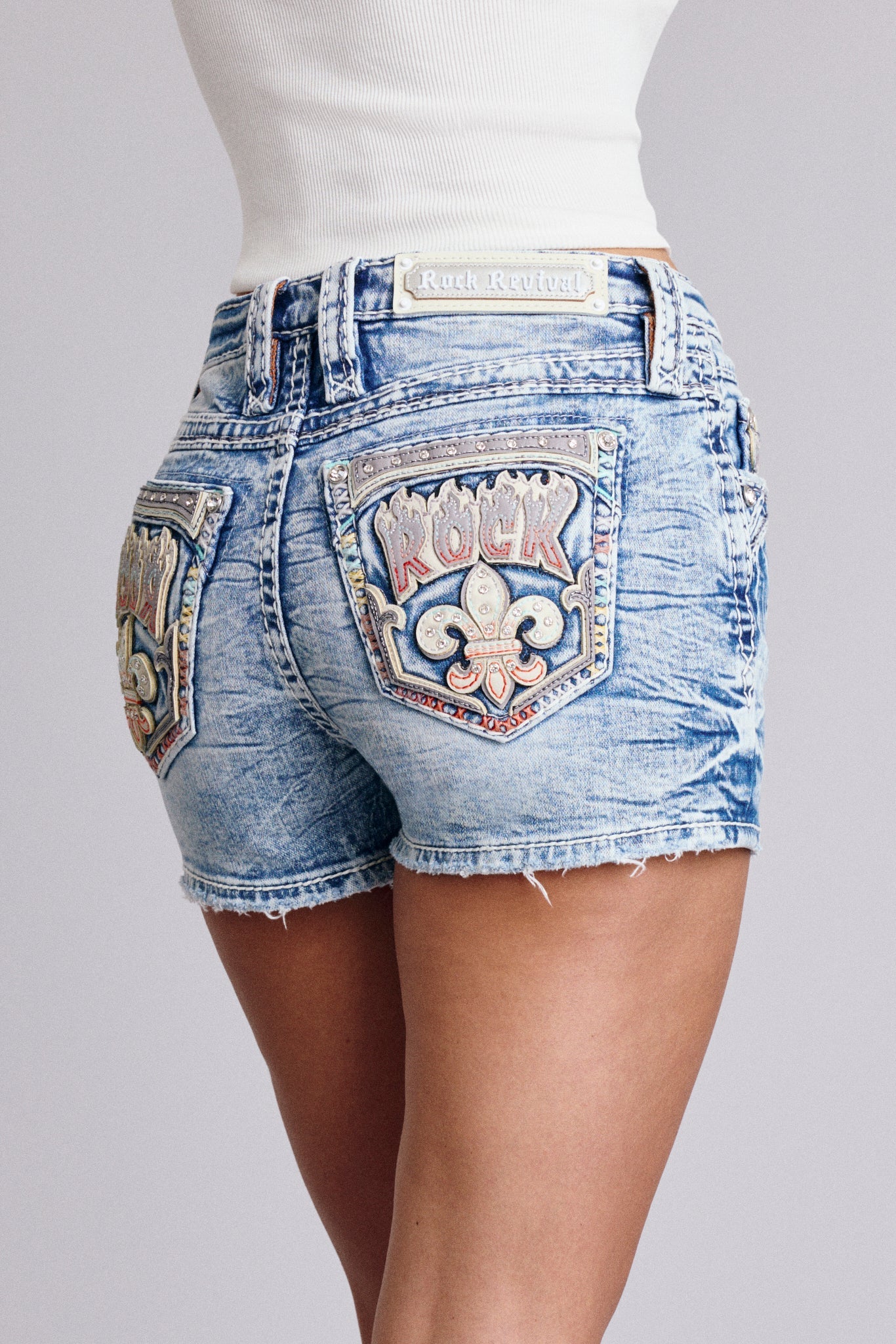 Janan Denim Shorts