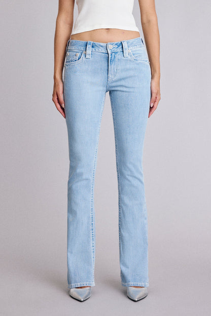 Lana Bootcut Jeans in Light Blue