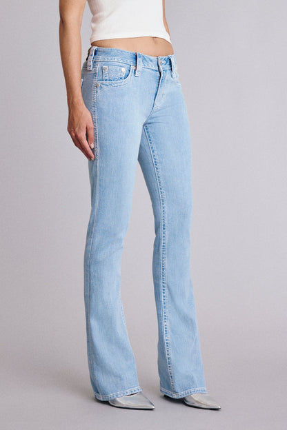 Lana Bootcut Jeans in Light Blue