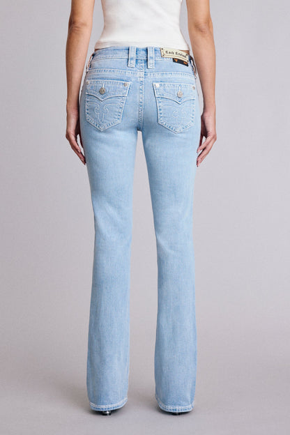 Lana Bootcut Jeans in Light Blue