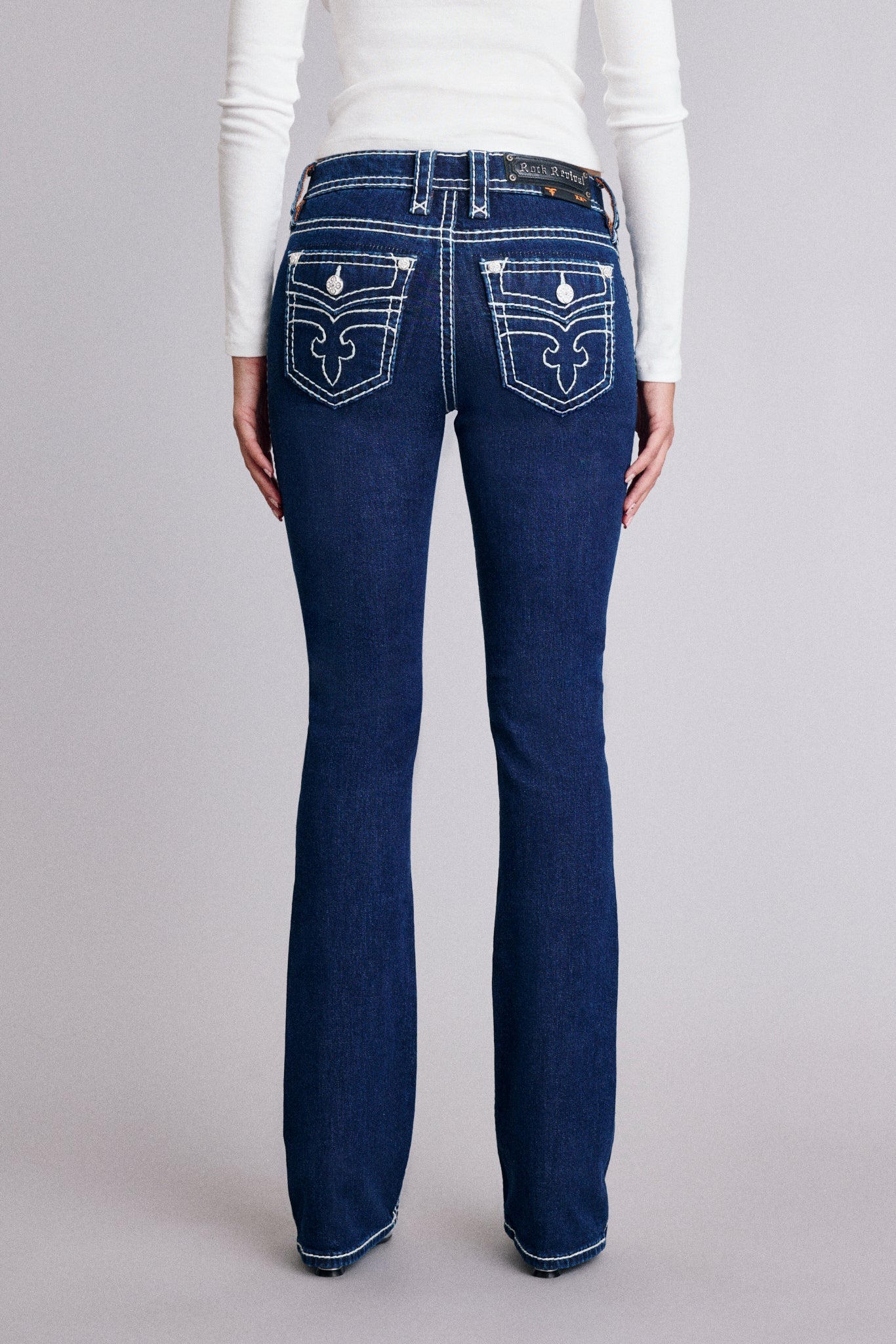 Titania Bootcut Jeans in Dark Wash