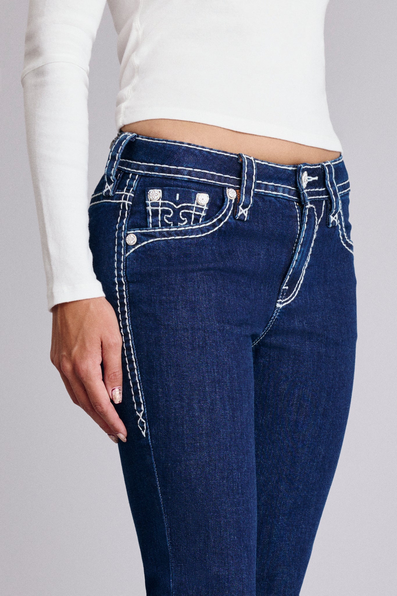 Titania Bootcut Jeans in Dark Wash